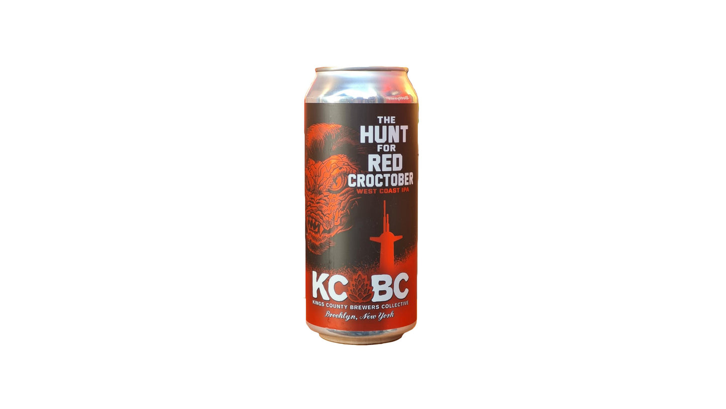 KCBC the Hunt for Red Croctober IPA (16 oz)