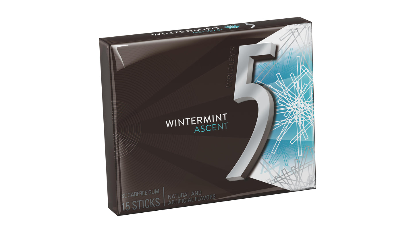 5 Wintermint Ascent Gum