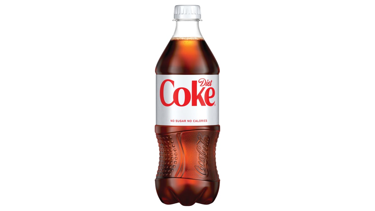 Diet Coke Soda Bottle (20 oz)