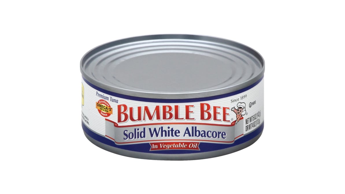 Bumble Bee Solid White Albacore Tuna in Vegetable Oil (5 oz)