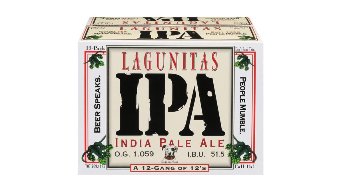 Lagunitas IPA Bottle (12 oz x 12 ct)