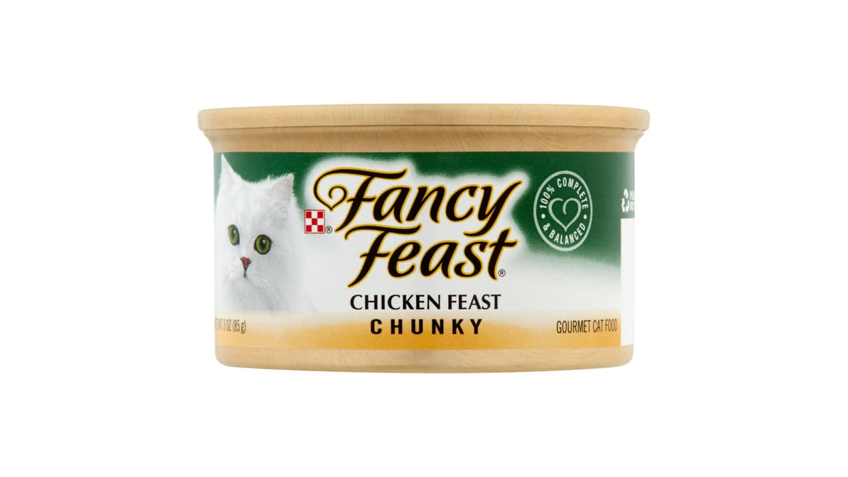 Fancy Feast Chunky Chicken Feast Gourmet Wet Cat Food (3 oz)