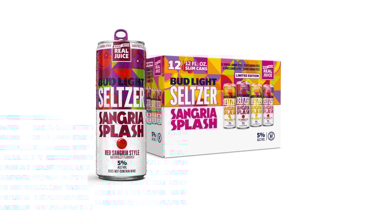 Bud Light Seltzer Ugly Sweater Hard Seltzer Variety Pack (12 oz x 12 ct)