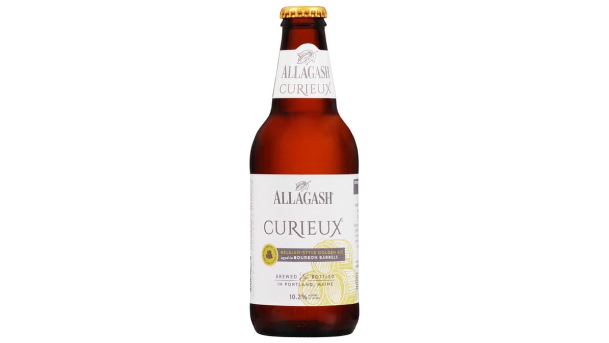 Allagash Brewing Company Belgian Style Curieux Golden Ale Bottle (12 oz)
