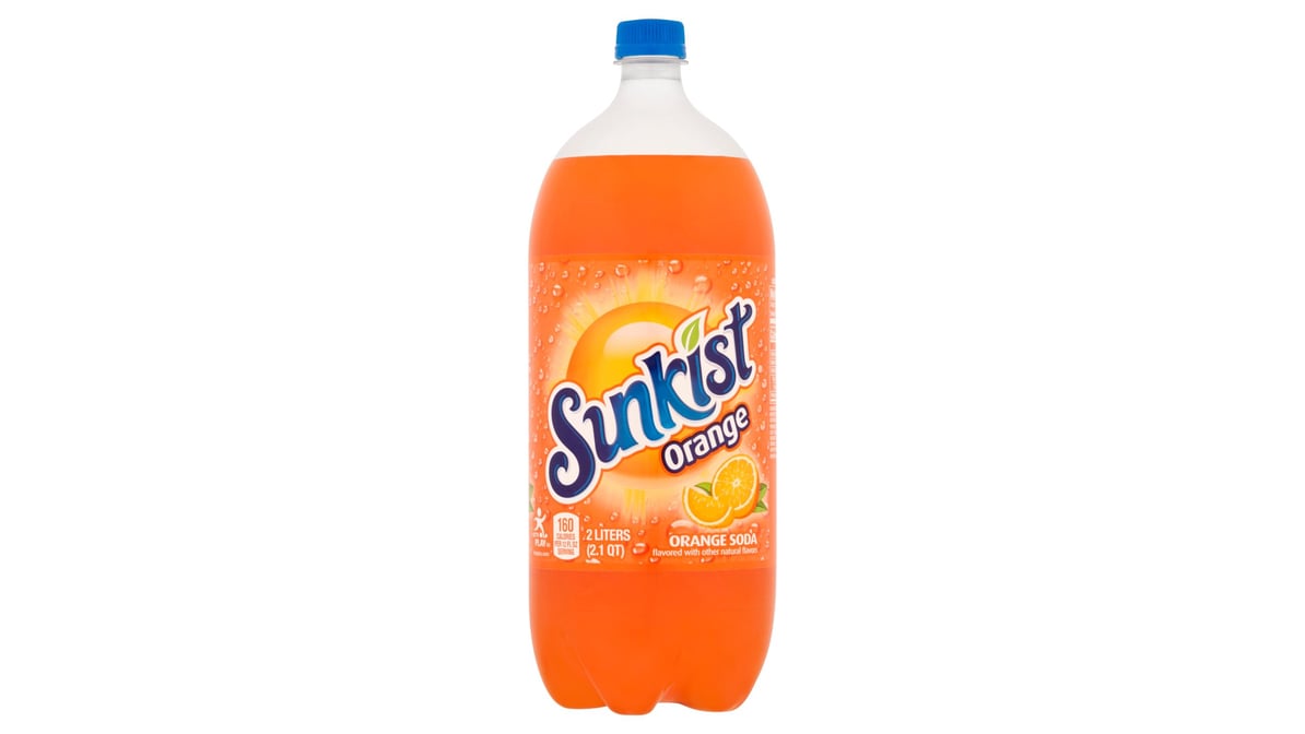 Sunkist Orange Soda Bottle (2 L)