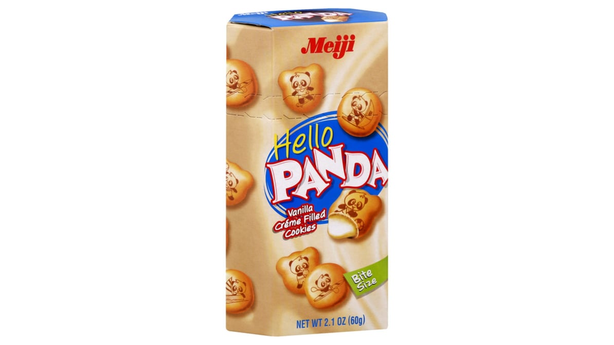 Meiji Hello Panda Cookies Vanilla Creme Filled (2.1 oz)