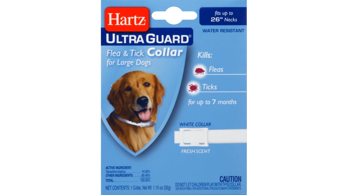 Hartz Ultra Guard Flea and Tick Dog Collar for Large Dogs