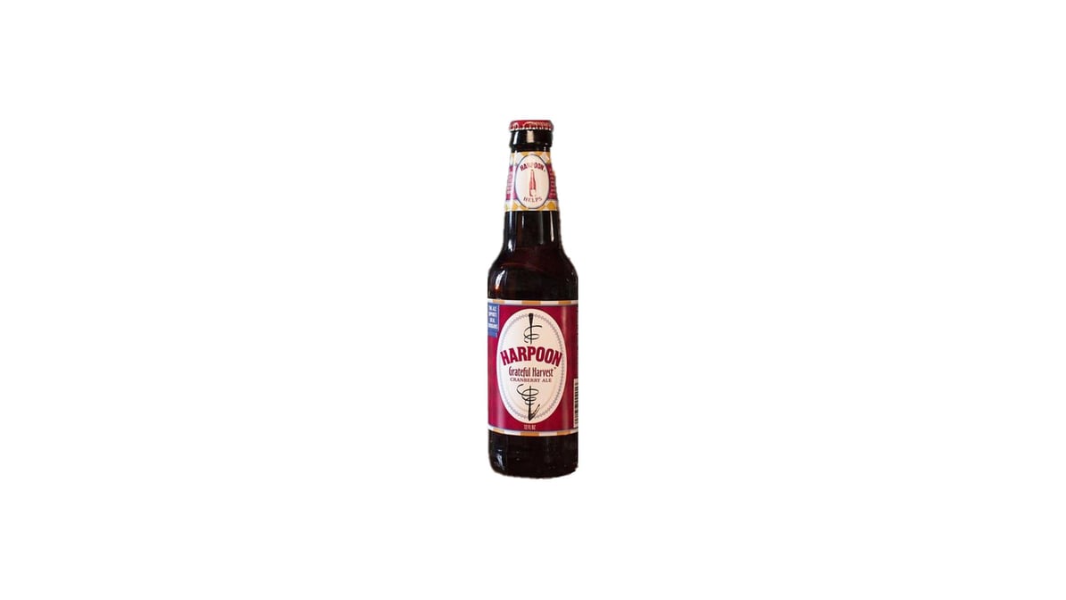 Harpoon Brewery Grateful Harvest Cranberry Ale Bottle (12 oz)