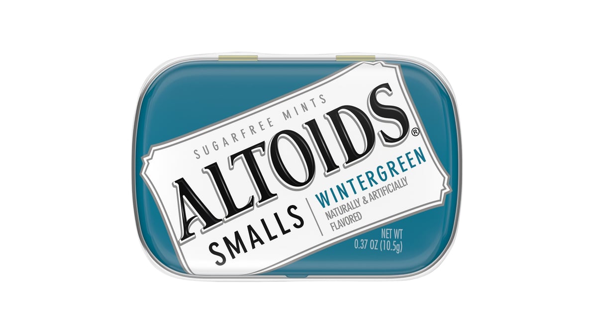 Altoids Smalls Sugar Free Wintergreen Gums Candy (0.37 oz)