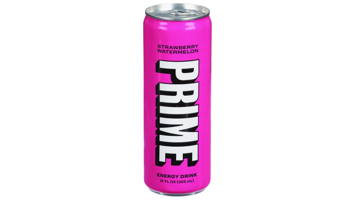 Prime Strawberry Watermelon Energy Drink Can (12 oz)