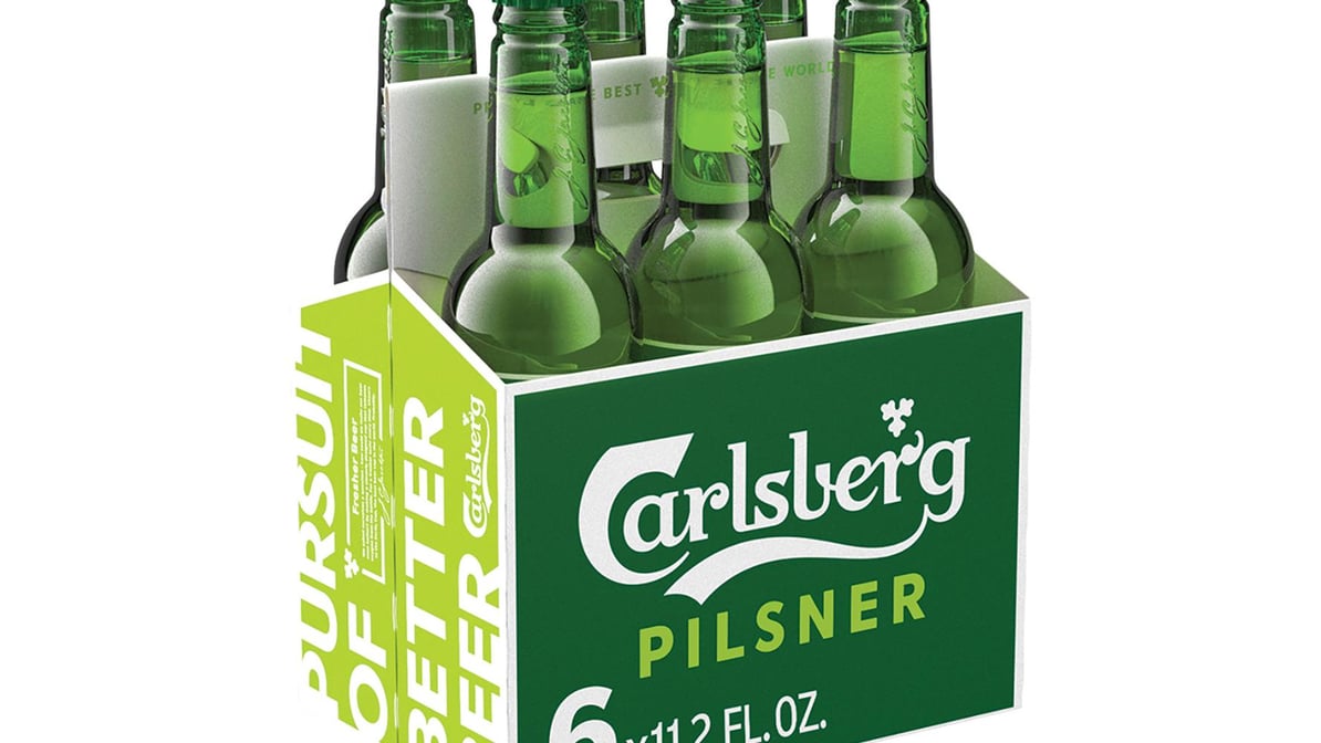 Carlsberg Pilsner Bottles (11.2 oz x 6 ct)