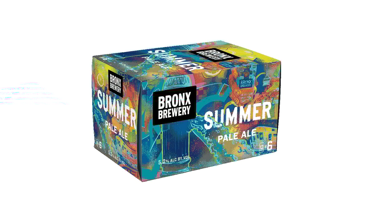 Bronx Brewery Summer Pale Ale Cans (12 oz x 6 ct)
