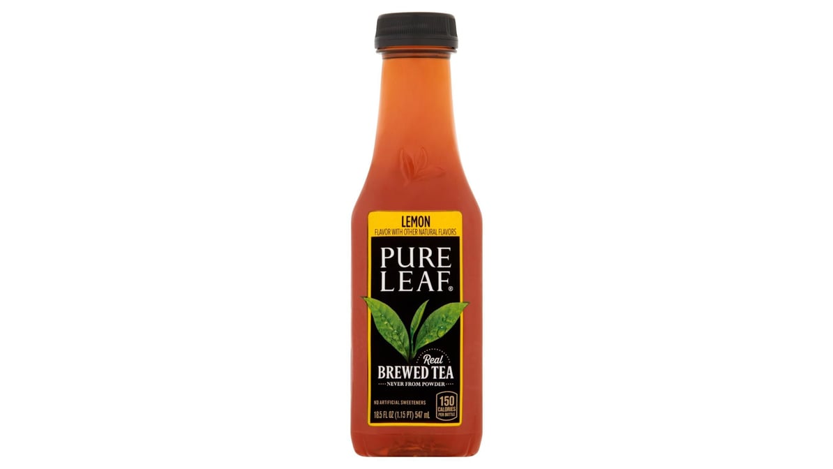 Pure Leaf Real Brewed Lemon Iced Tea Bottle (18.5 oz)