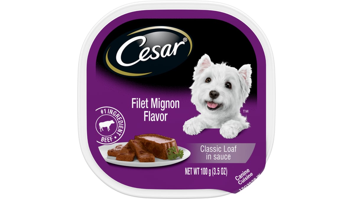 Cesar Filet Mignon Wet Dog Food (3.5 oz)