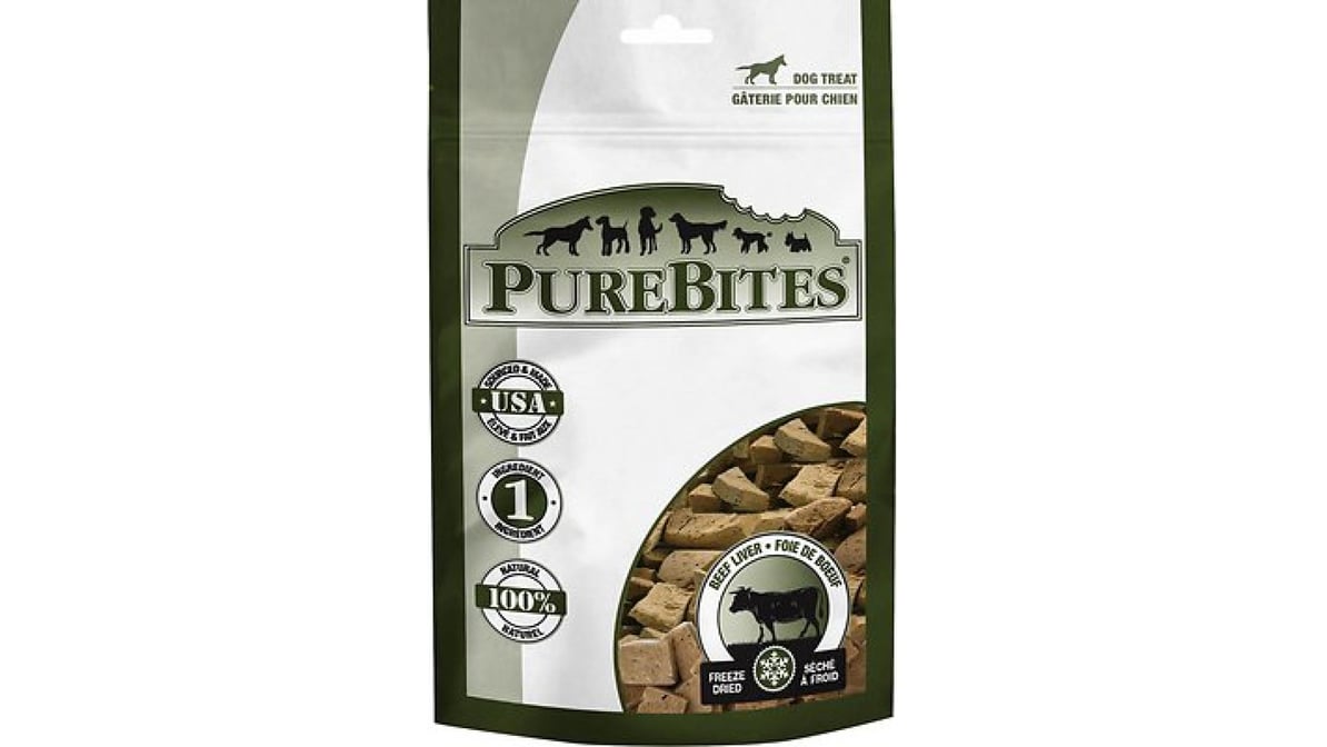 PureBites Freeze-Dried Dog Treats Beef Liver (2 oz)