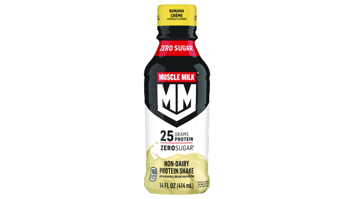 Muscle Milk Non-Dairy Banana Creme Protein Shake (14 oz)