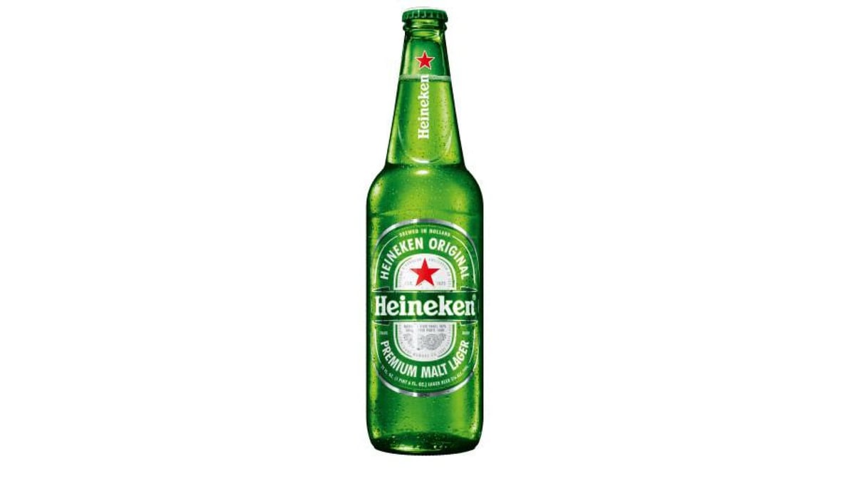 Heineken Original Lager Bottle (22 oz)