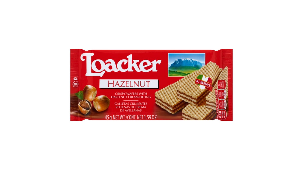Loacker Classic Hazelnut Wafers (1.59 oz)