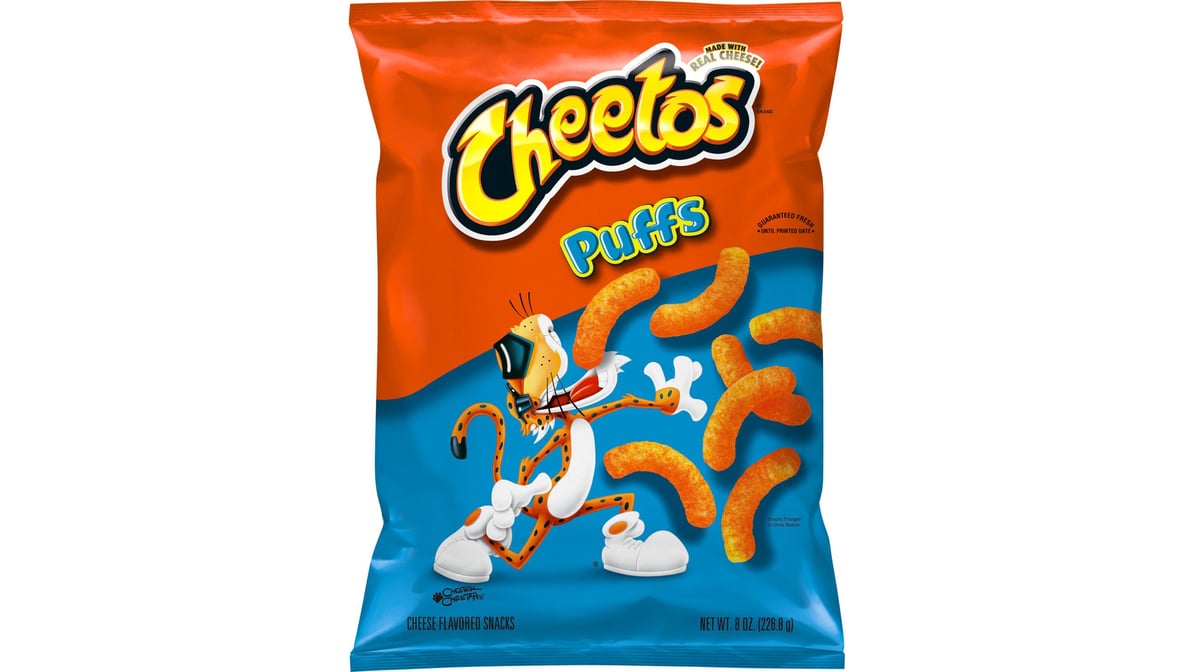 Cheetos Puffs Cheese Flavored Snacks (8 oz)