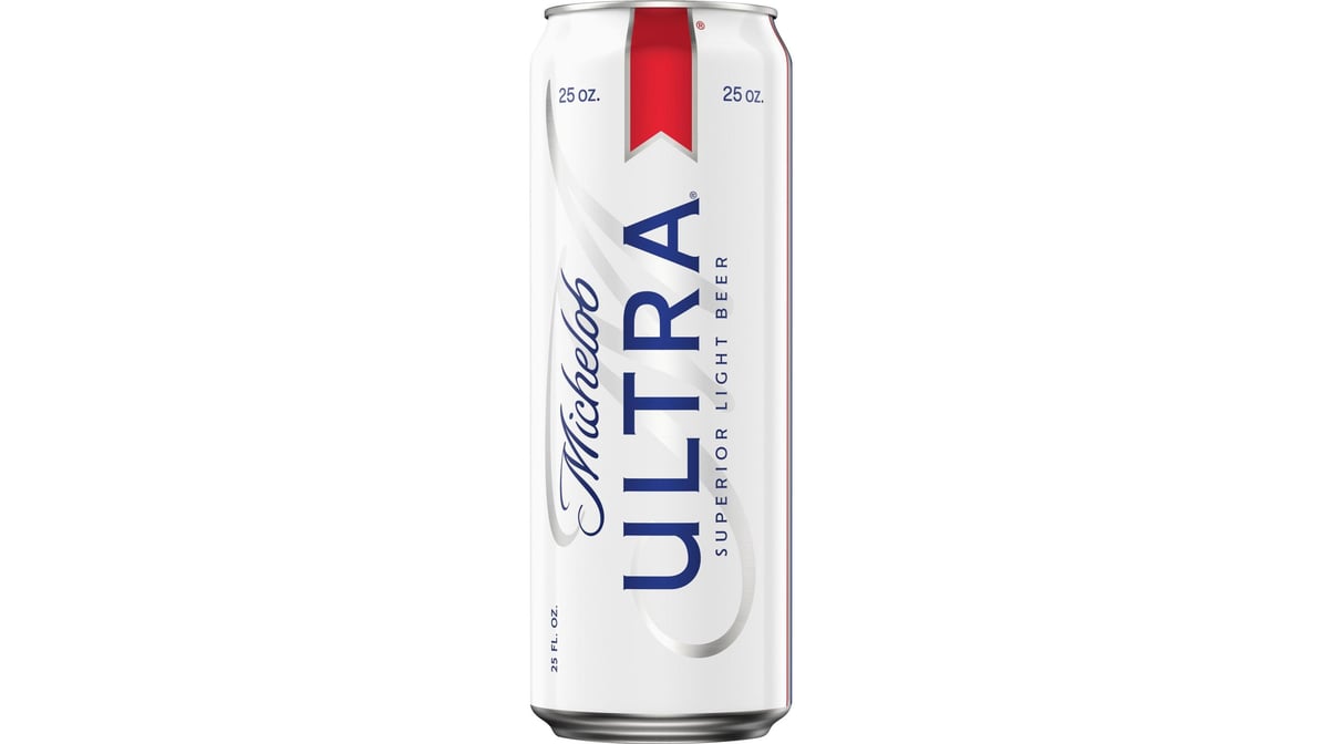 Michelob Ultra Light Lager Can (25 oz)