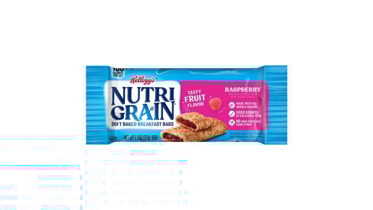 Kellogg's Nutri-Grain Soft Baked Raspberry Breakfast Bars (1.3 oz)