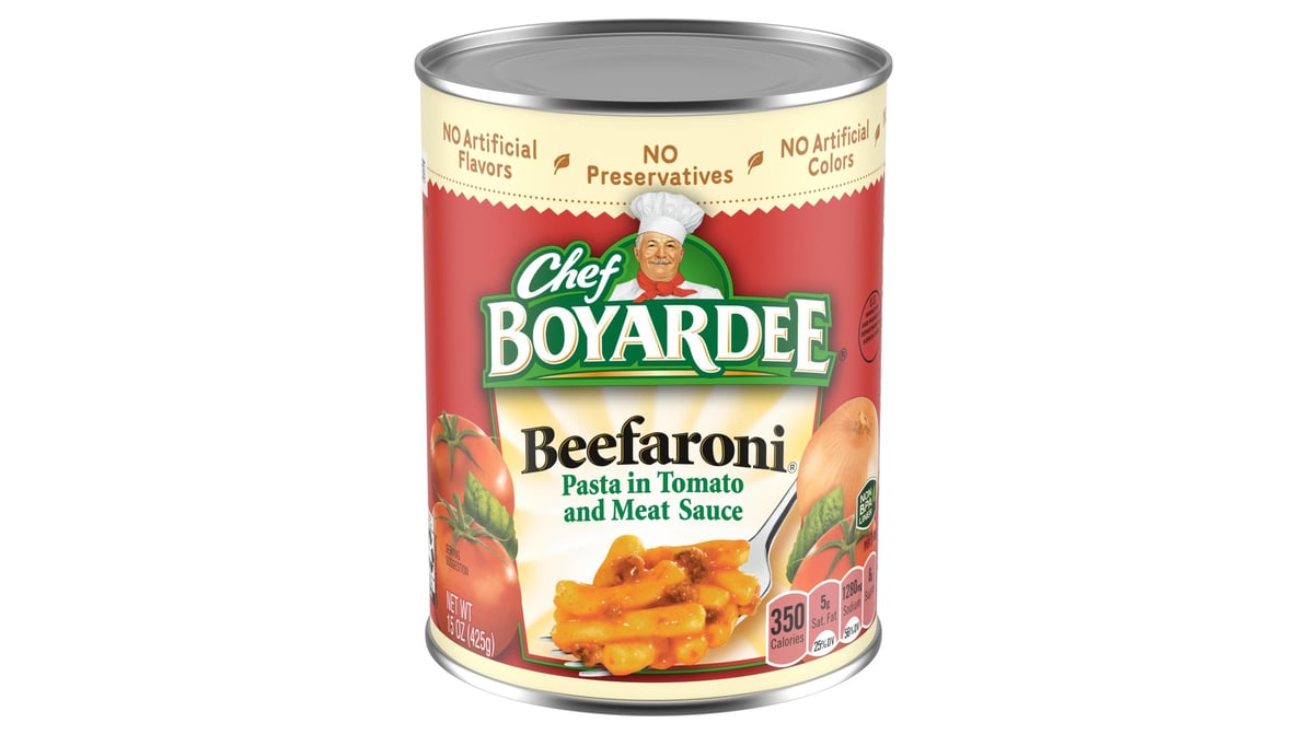 Chef Boyardee Beefaroni Pasta in Tomato and Sauce (15 oz)