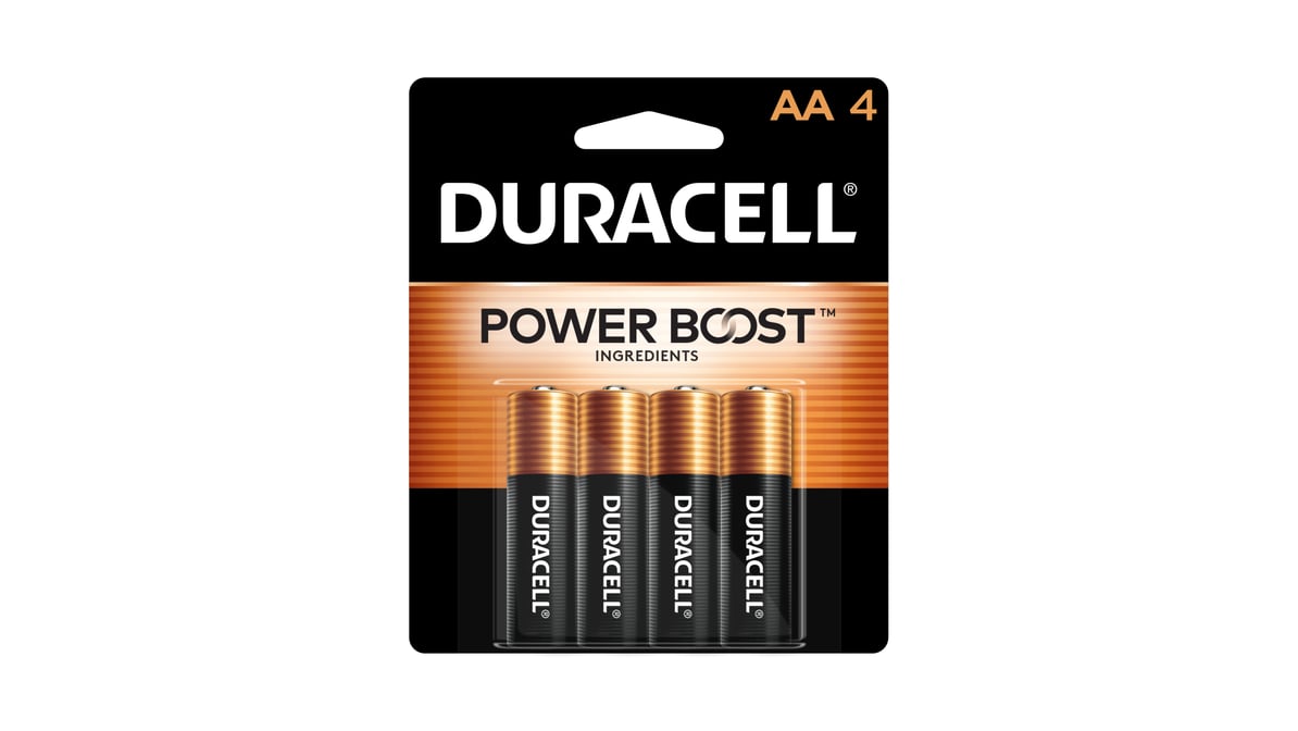 Duracell Coppertop AA Batteries (4 ct)