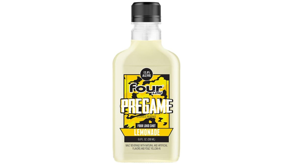 Four Loko Lemonade Pregame Malt Beverage Bottle (200 ml)