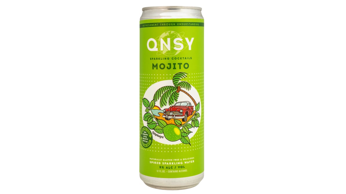 Qnsy Mojito Cocktail Can (12 oz)