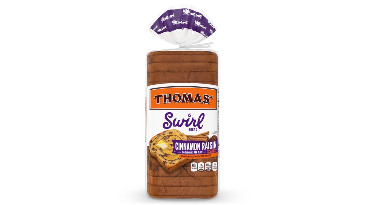 Thomas' Cinnamon Raisin Swirl Bread (16 oz)