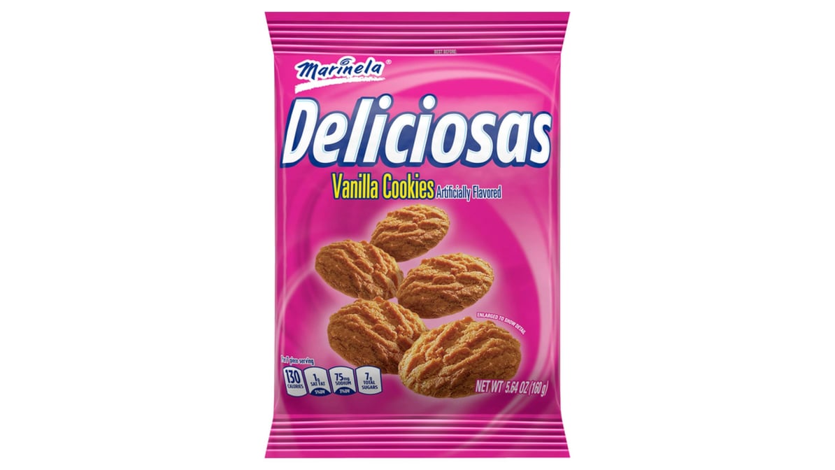 Marinela Deliciosas Vanilla Cookies (5.64 oz)