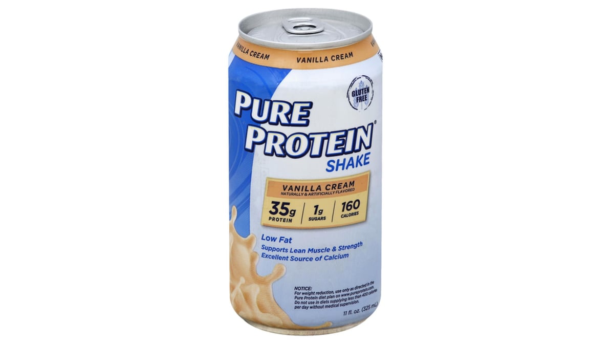 Pure Protein Shake Vanilla Cream (11 oz)