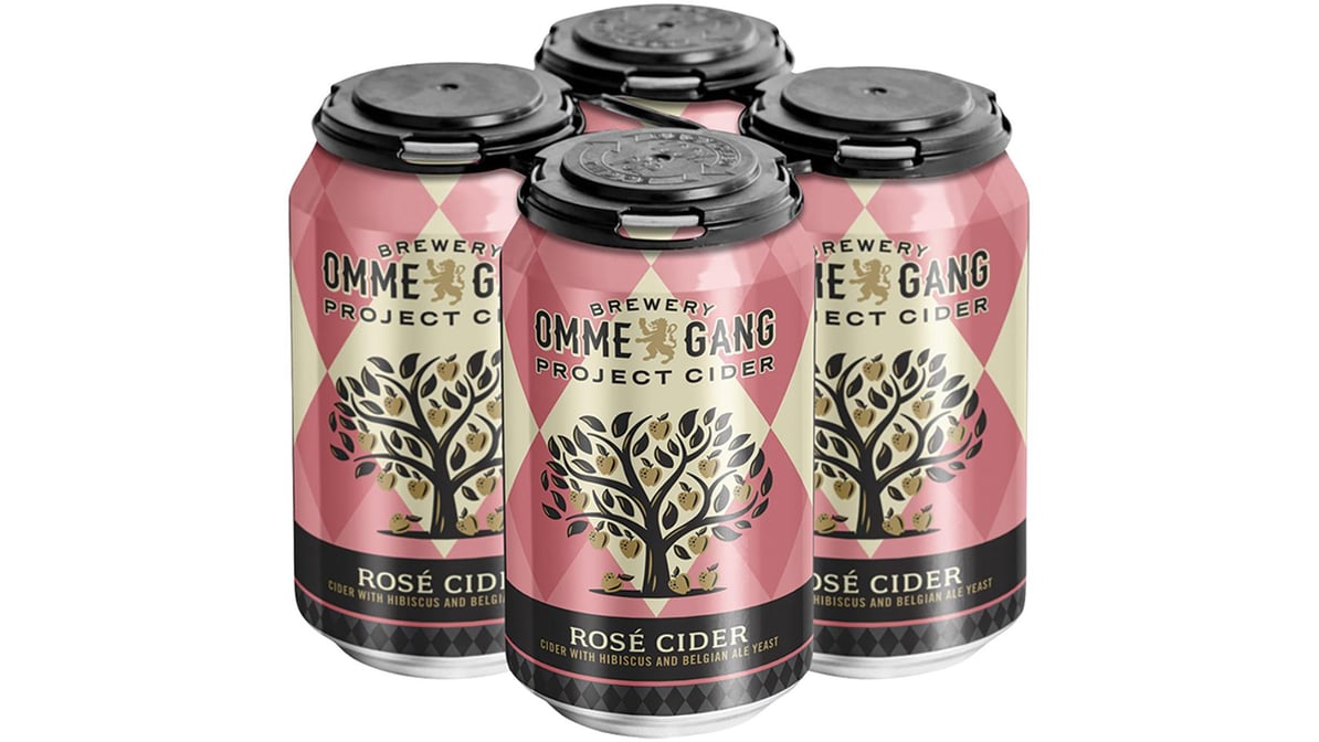 Ommegang Brewery Hard Cider Rose Can (12 oz x 4 ct)