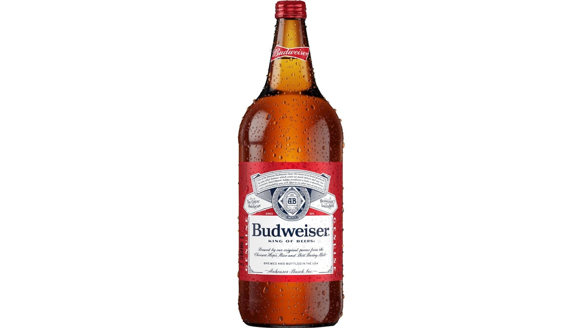Budweiser Lager Bottle (40 oz)