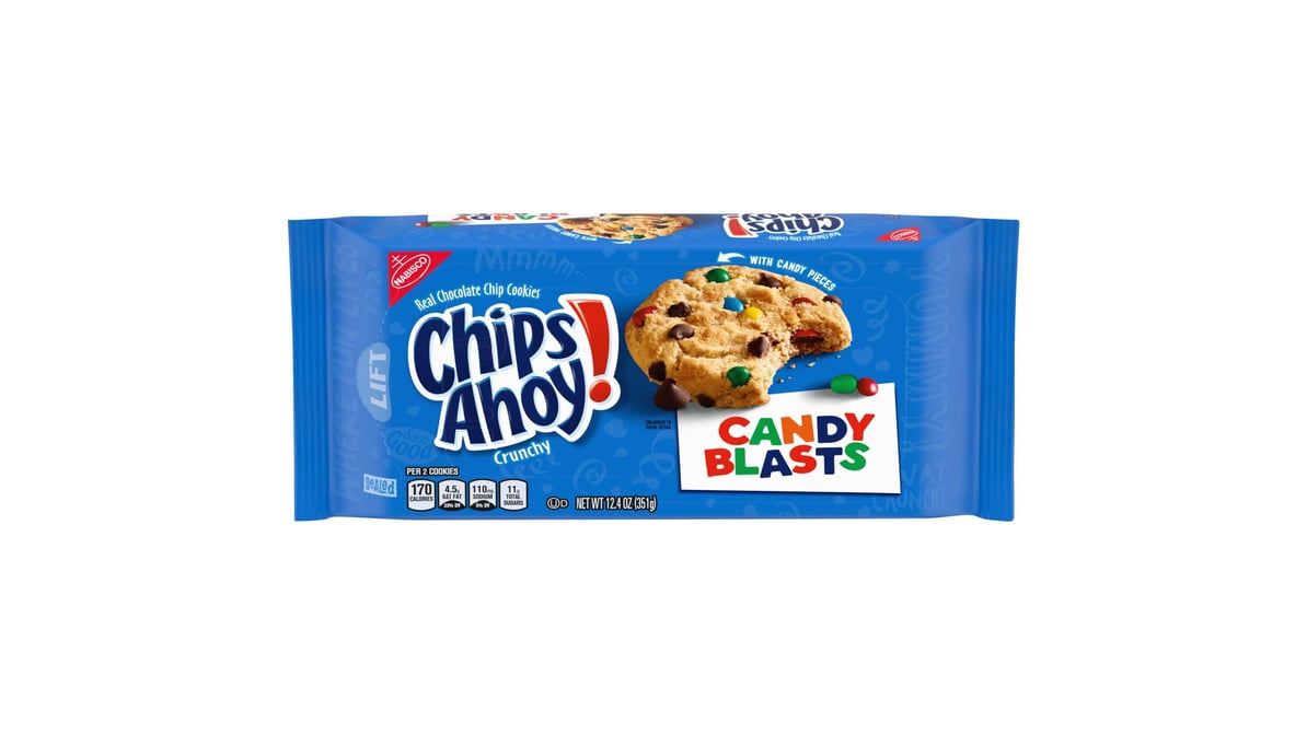 Chips Ahoy! Candy Blasts Chocolate Chip Cookies (12.4 oz)