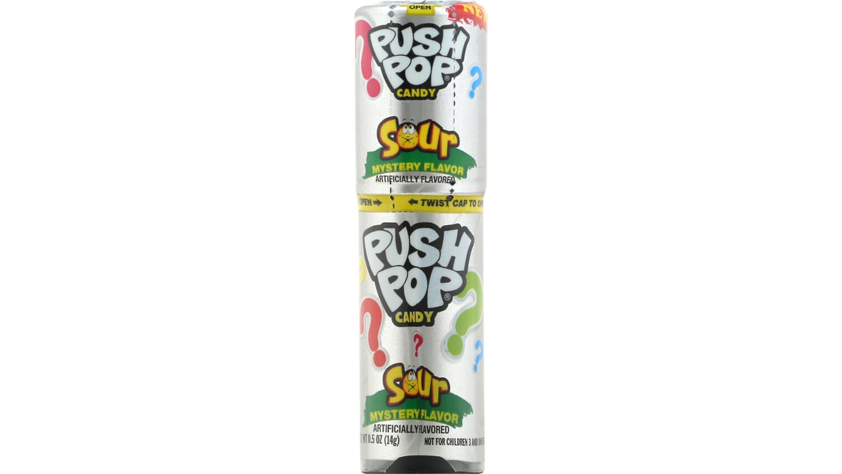 Push Pop Lollipop Candy Assorted Flavor (0.5 oz)