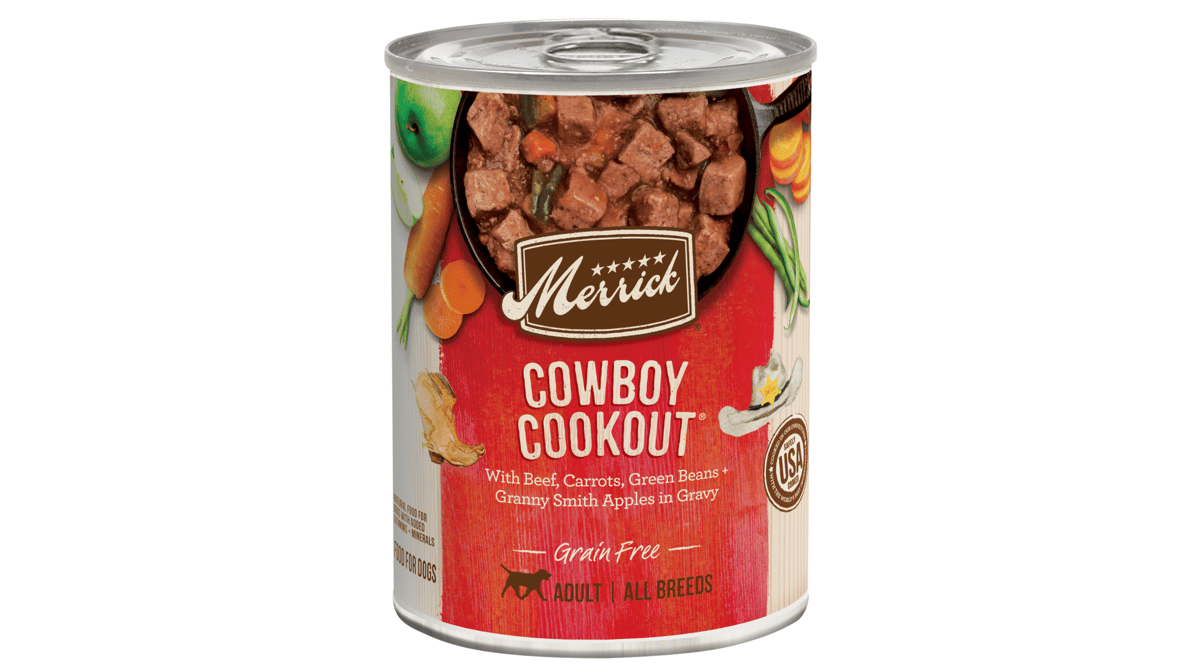Merrick Pet Care Grain Free Dog Food Cowboy Cookout (12.7 oz)