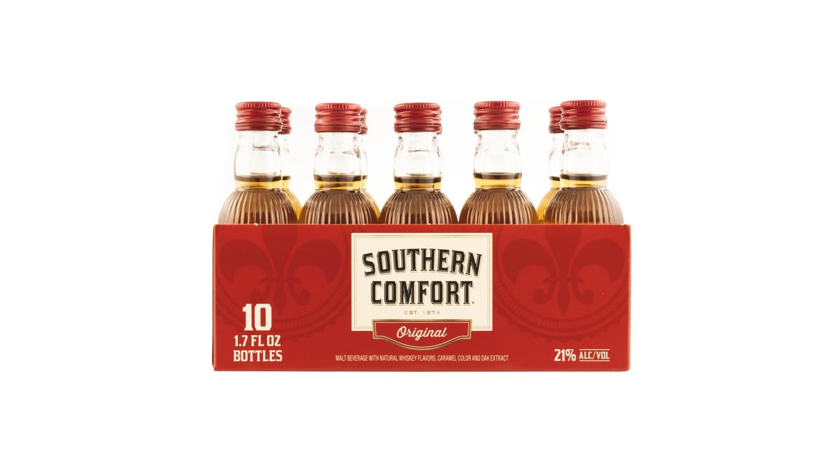 Southern Comfort Original Whiskey Bottles (1.7 oz x 10 ct)