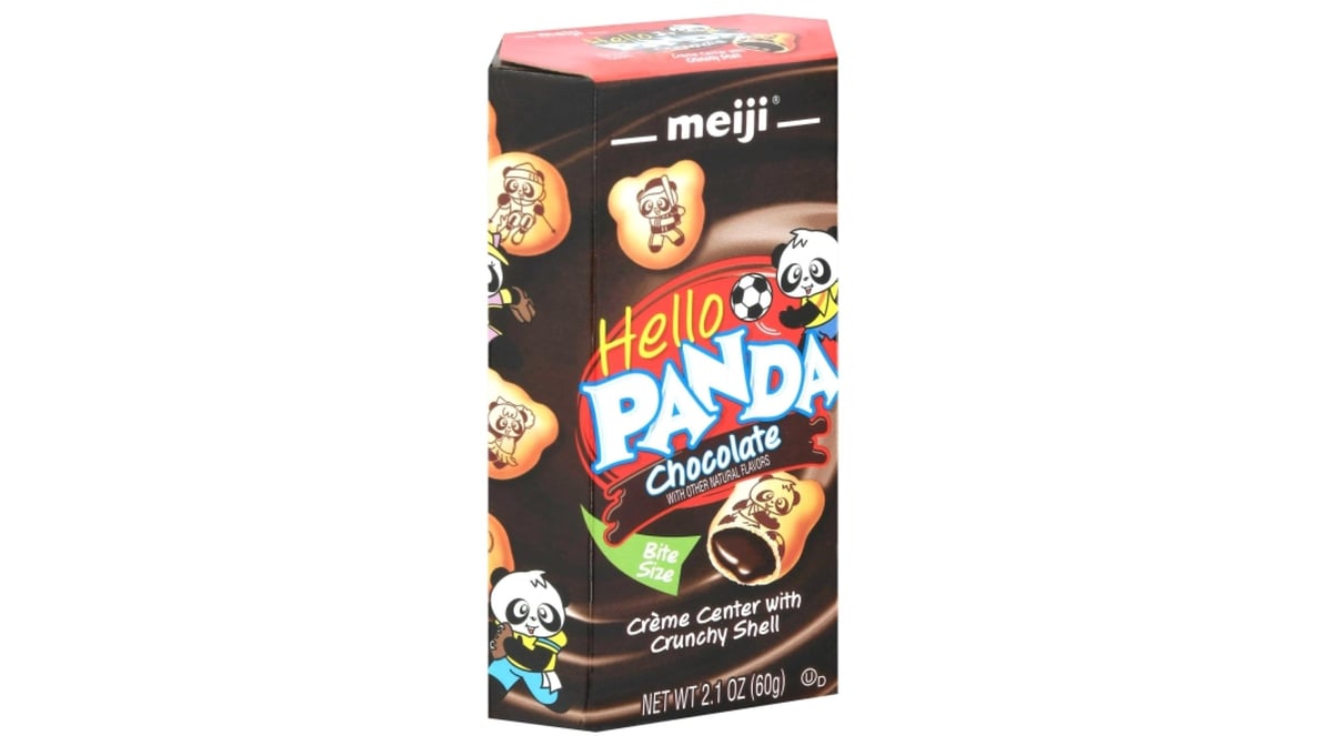 Meiji Hello Panda Bite Size Chocolate Cookies (2.1 oz)