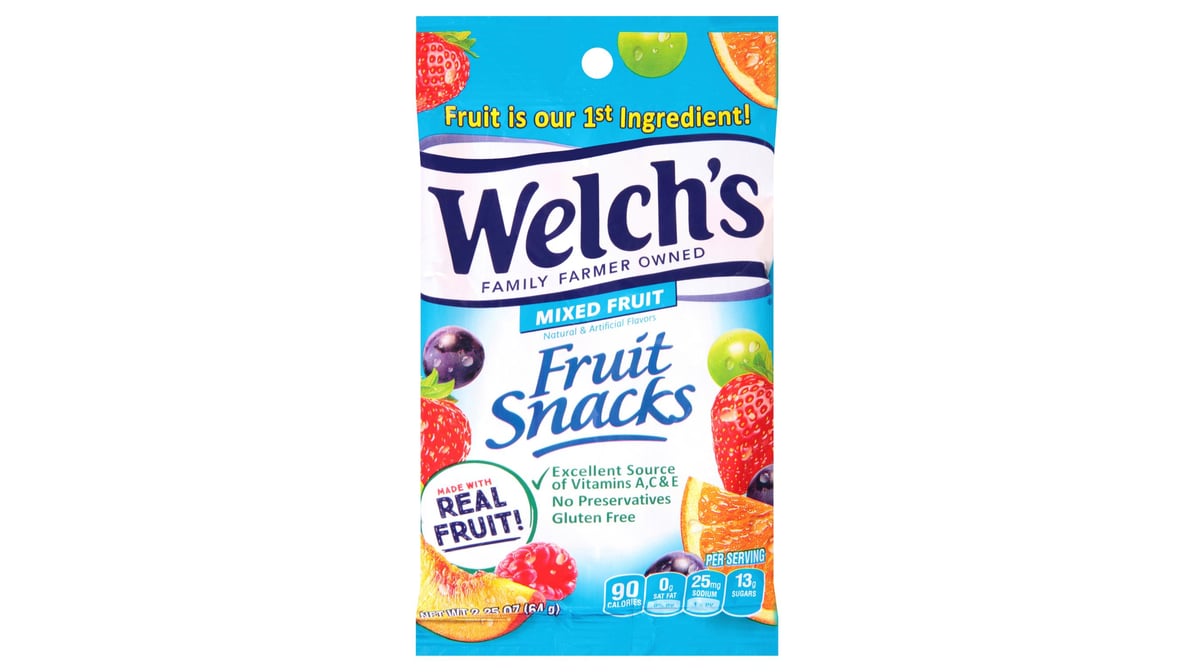 Welch's Fruit Snacks Mixed Fruit (2.25 oz)