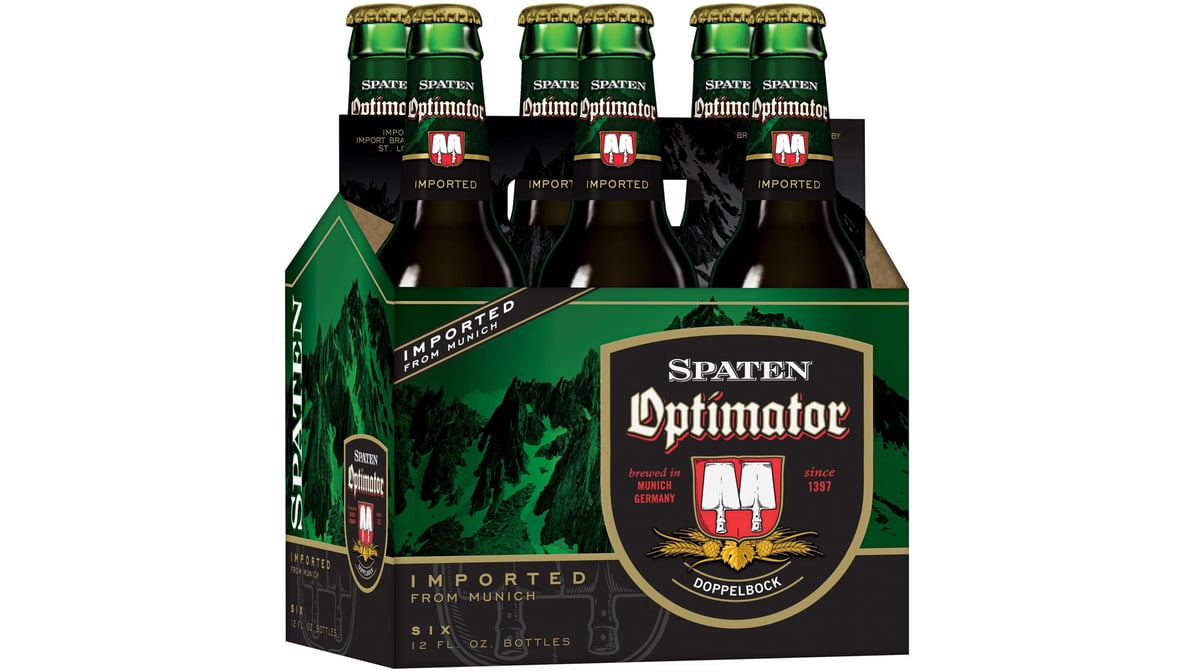 Spaten Optimator Doppelbock Bottles (12 oz x 6 ct)