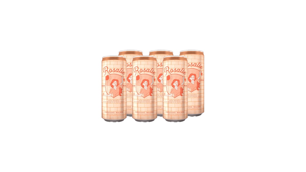 Firestone Walker Brewing Co. Rosalie Rose Beer Cans (355 ml x 6 ct)