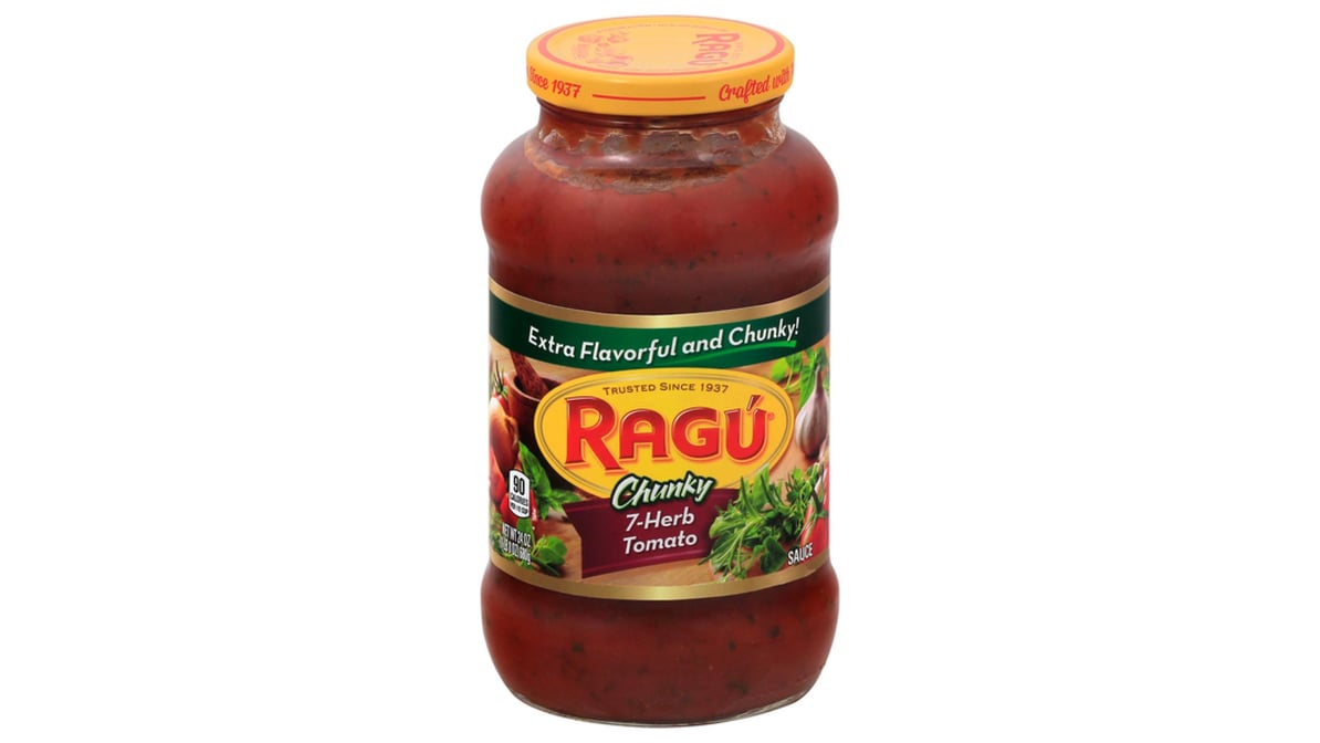 Ragu Chunky 7-Herb Tomato Sauce (24 oz)