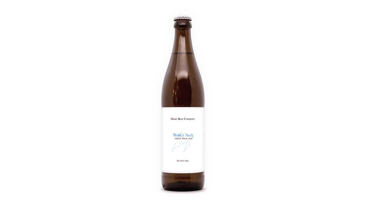 Maine Beer Co. Wolfe's Neck IPA Bottle (16 oz)