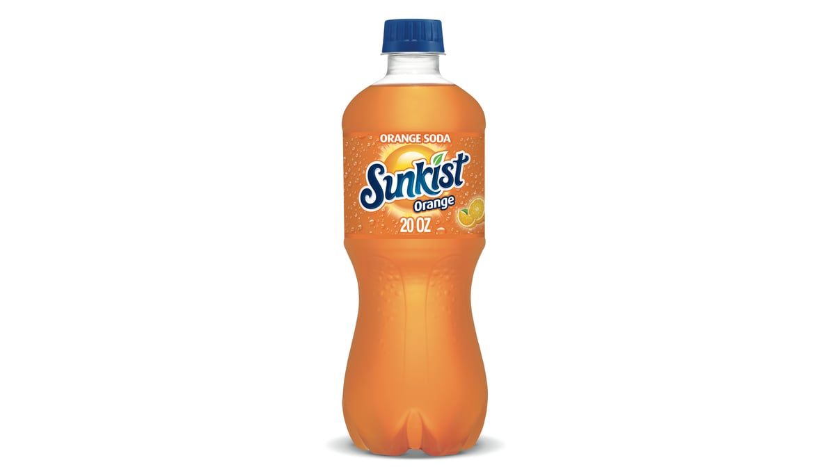 Sunkist Orange Soda Bottle (20 oz)