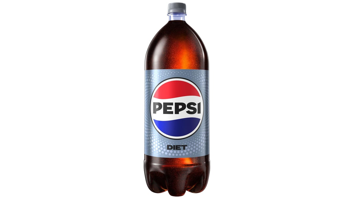 Diet Pepsi Soda Bottle (2 L)