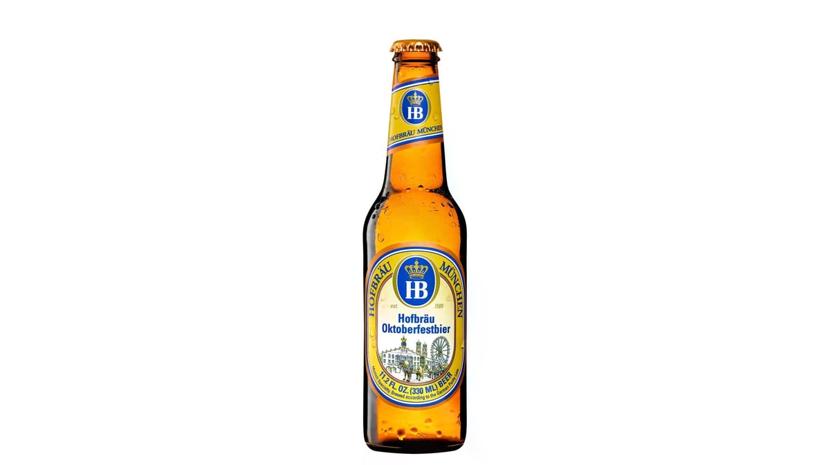 Hofbrau Oktoberfestbier Beer Bottles (11.2 oz x 6 ct)
