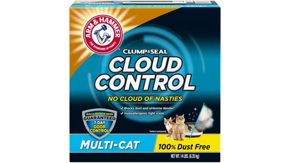 Arm & Hammer Cloud Control Cat Litter Multi Cat (14 lb)