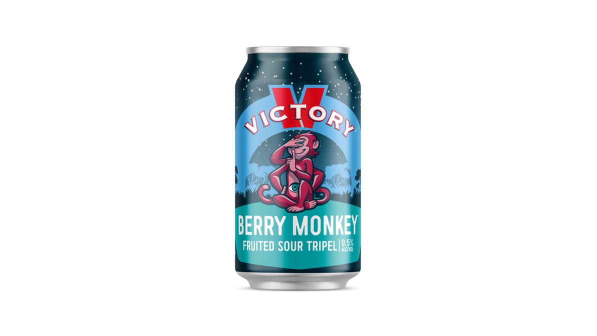 Victory Berry Monkey Sour Tripel Ale Bottle (12 oz)