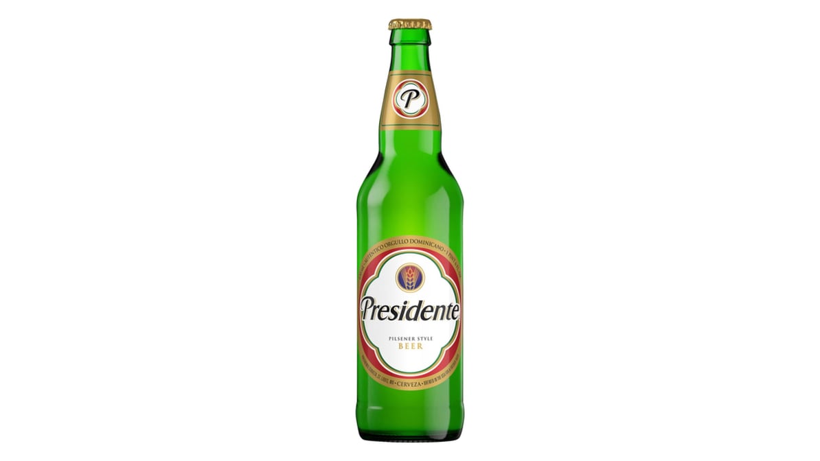 Presidente Pilsner Bottle (22 oz)
